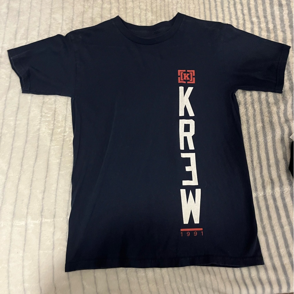 KREW Navy Graphic T-Shirt